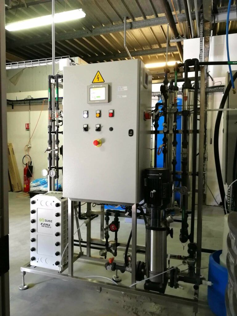 L’eau Purifiée et PPI pour le secteur Life Sciences - Référence Elmatec 1