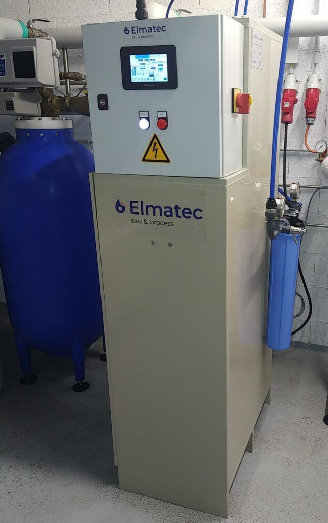 L’eau purifiée pour les services de stérilisation - Référence Elmatec 1