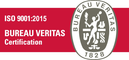 Elmatec est certifié ISO 9001 2015 par Bureau Veritas